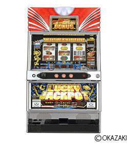 ラッキージャックポットの筐体