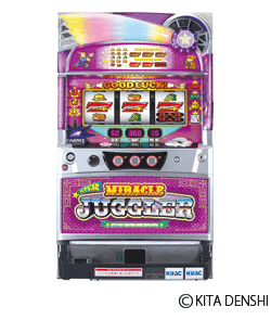 スーパーミラクルジャグラーの筐体